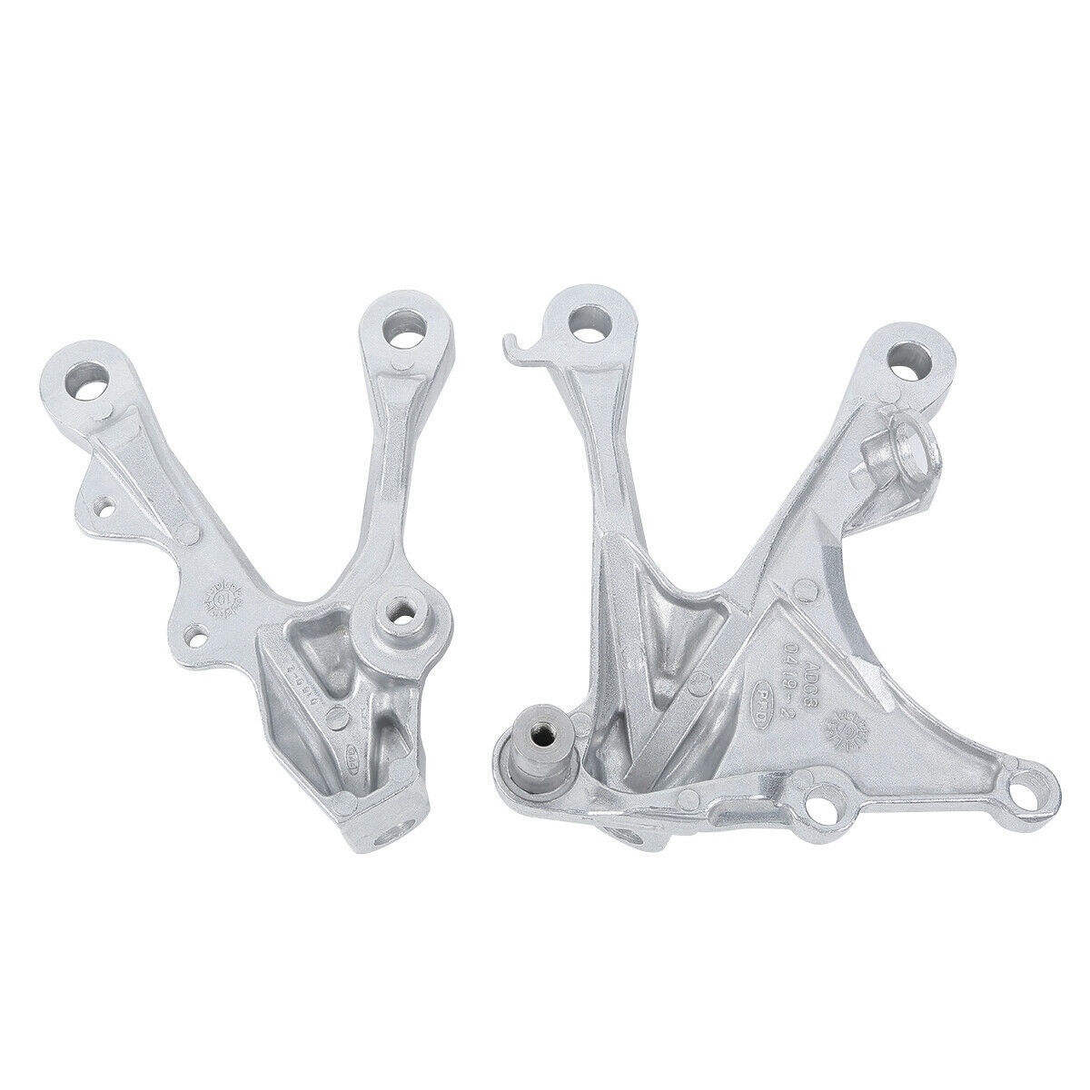 Front Footrest Foot Pegs Bracket For Kawasaki 2005-2008 Ninja ZX6R