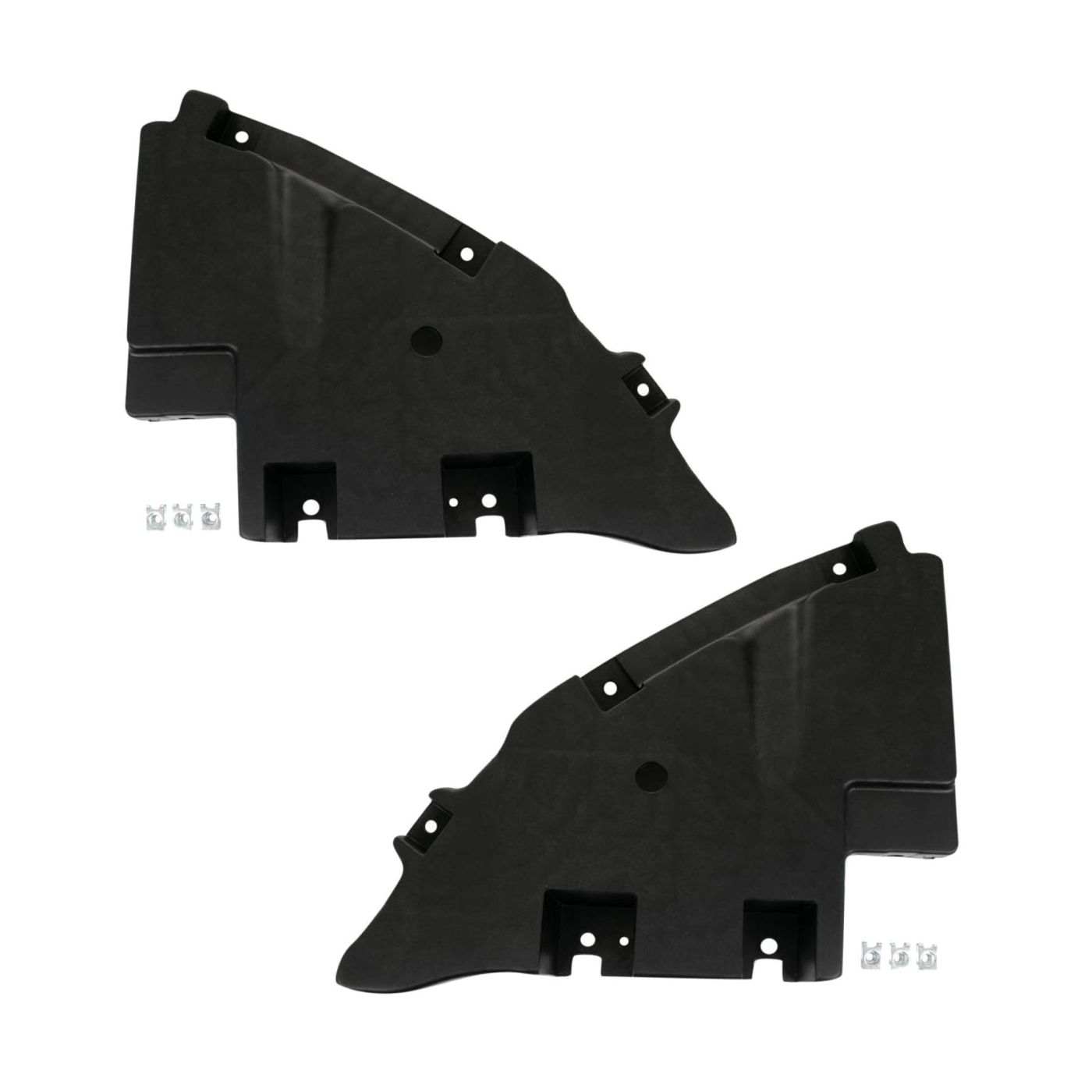 For 2015-2020 Chevrolet Suburban Sport Utility Front Outer Bumper Bracket Set