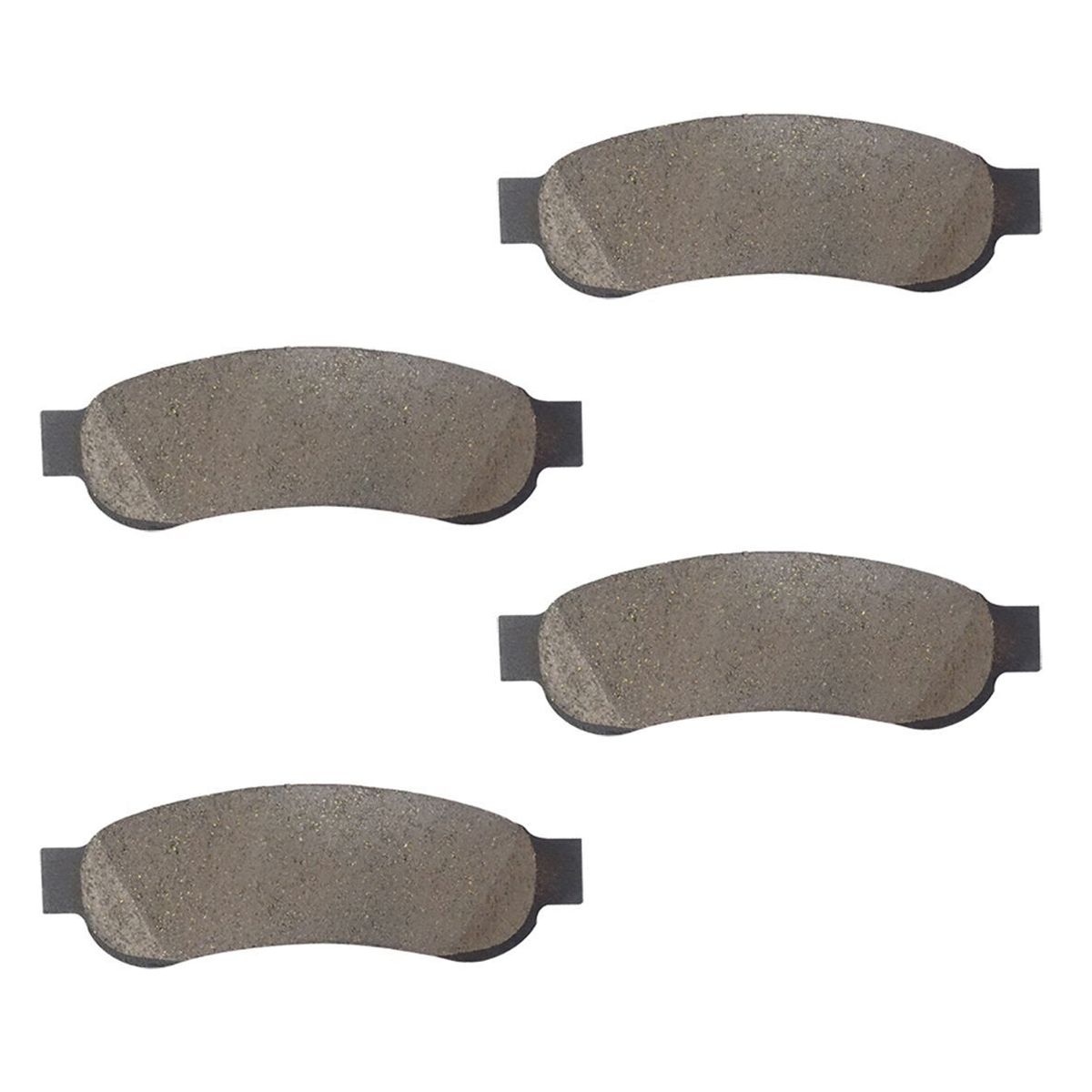 For Audi Porsche VW Brake Rotor Coated & Ceramic Pad Front Rear Kit W/Fluids