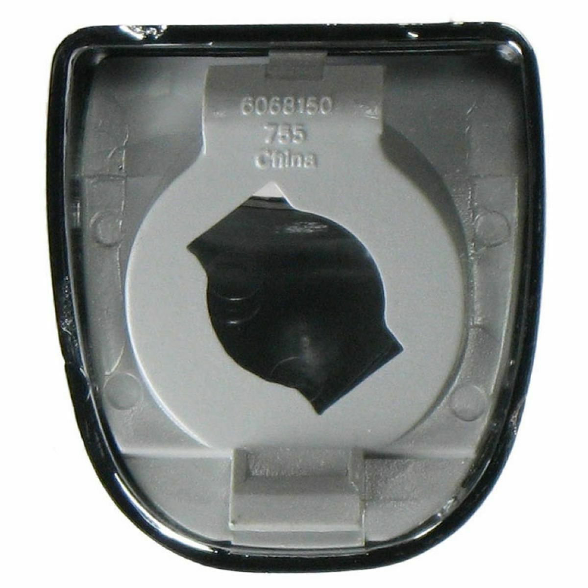 Rear Chrome License Plate Light Lens Pair For Sierra Silverado Truck