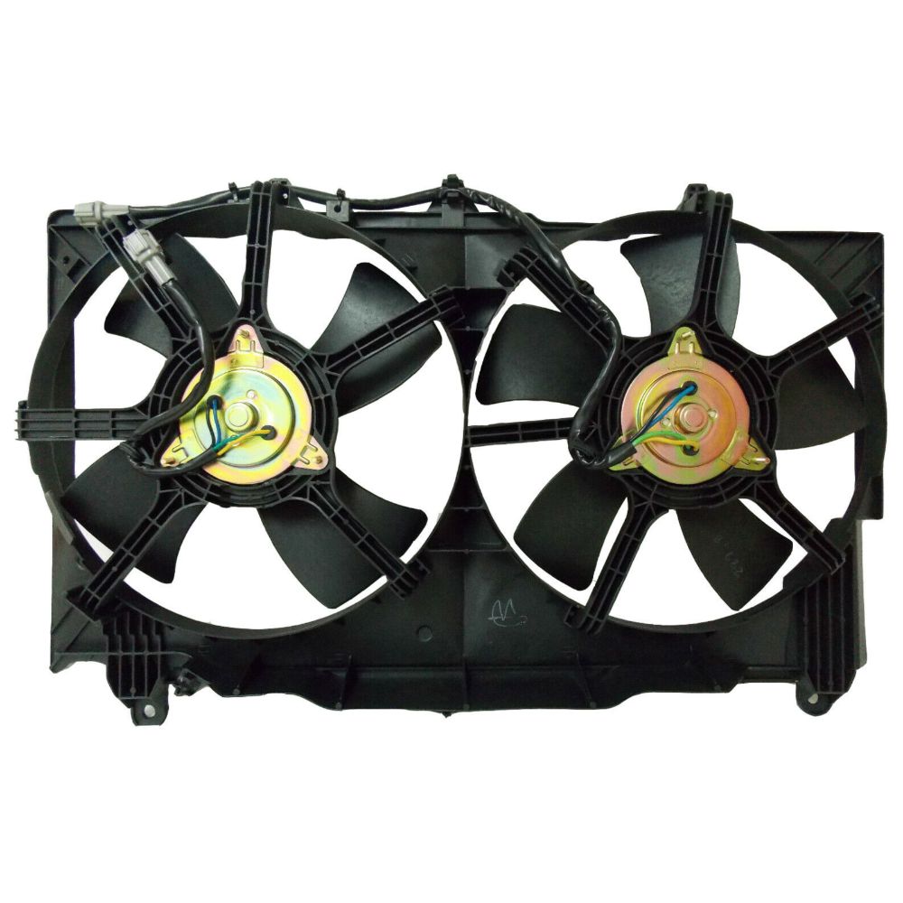 Radiator And Condenser Fan For 03-07 Infiniti G35 03-06 Nissan 350Z NI3115127