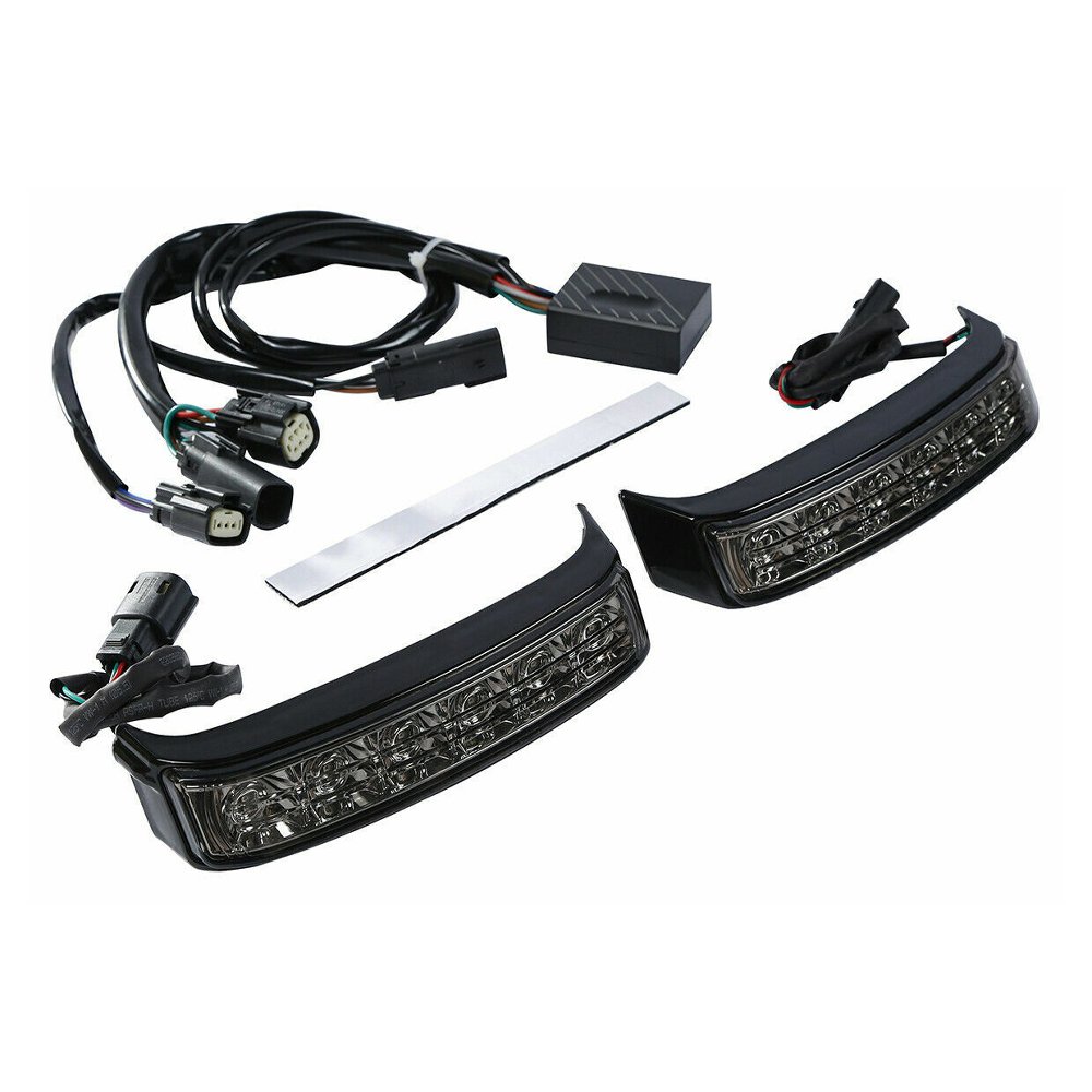 Saddlebags LED Insert Support Brake Turn Light For Harley-Davidson