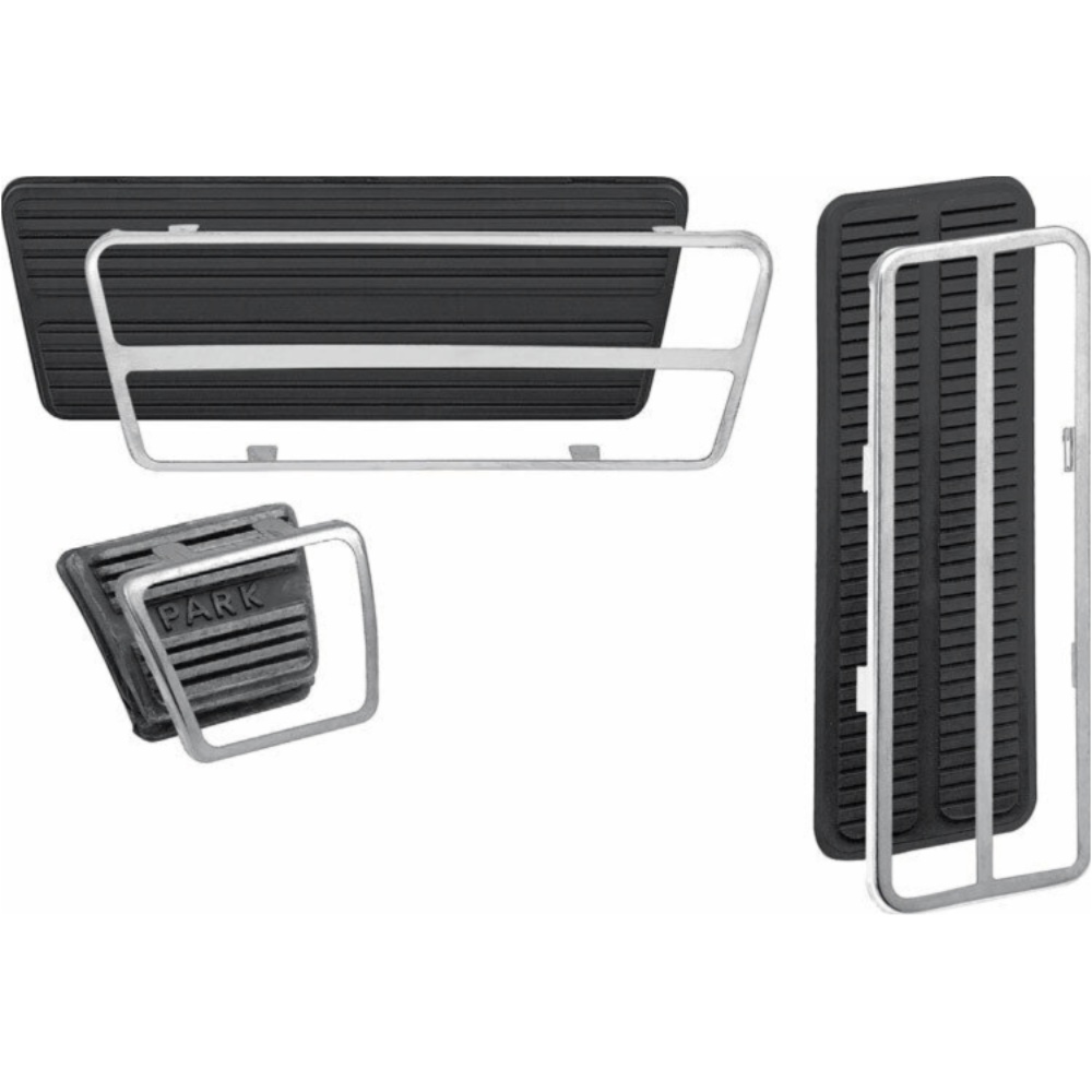 Complete Pedal Pad Kit 1967-1968 Firebird/Camaro 1967-1977 Chevelle Malibu