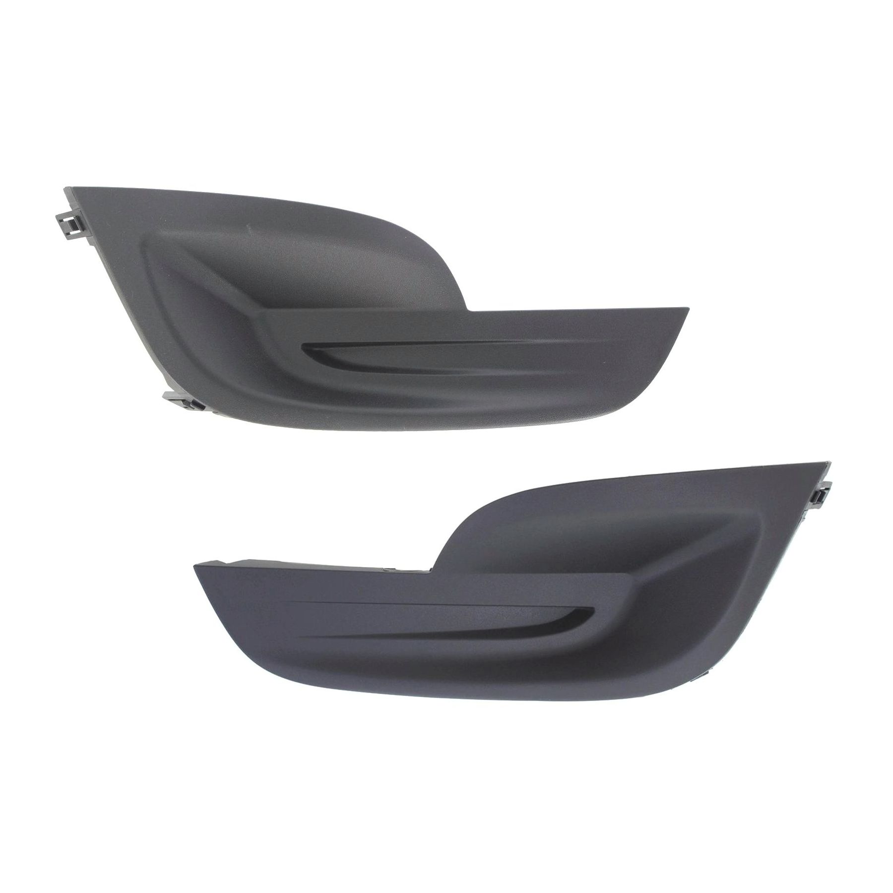Fog Light Cover Set For 2013-2015 Altima SL Sedan Front Left And Right Black