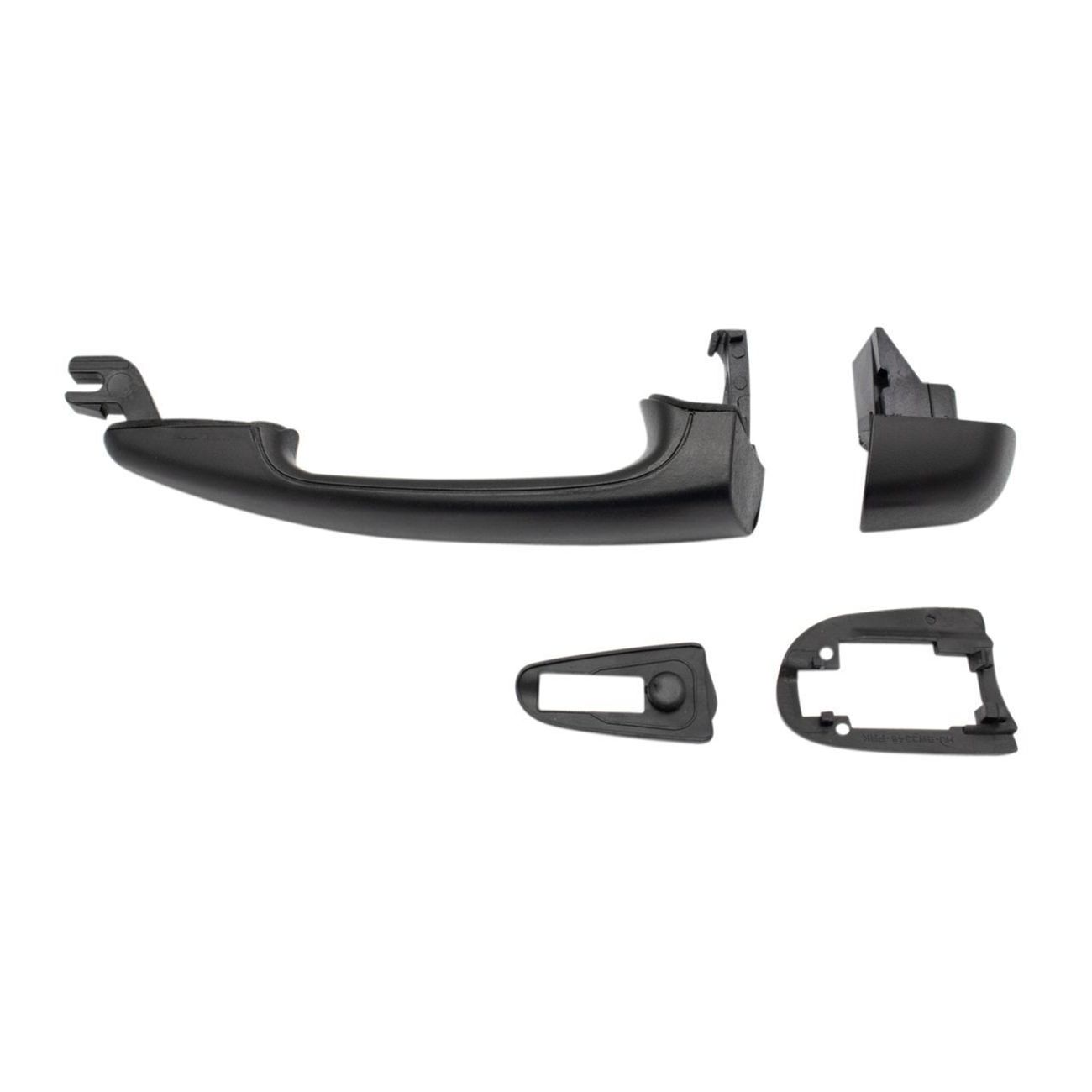 Door Handle Textured Black Outer Passenger Side RF For 318i 323i 328i