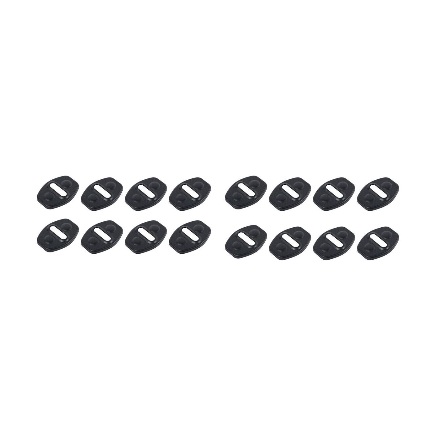 16 PCS - Door Lock Buckle Covers Trim Protector /F150 + Black