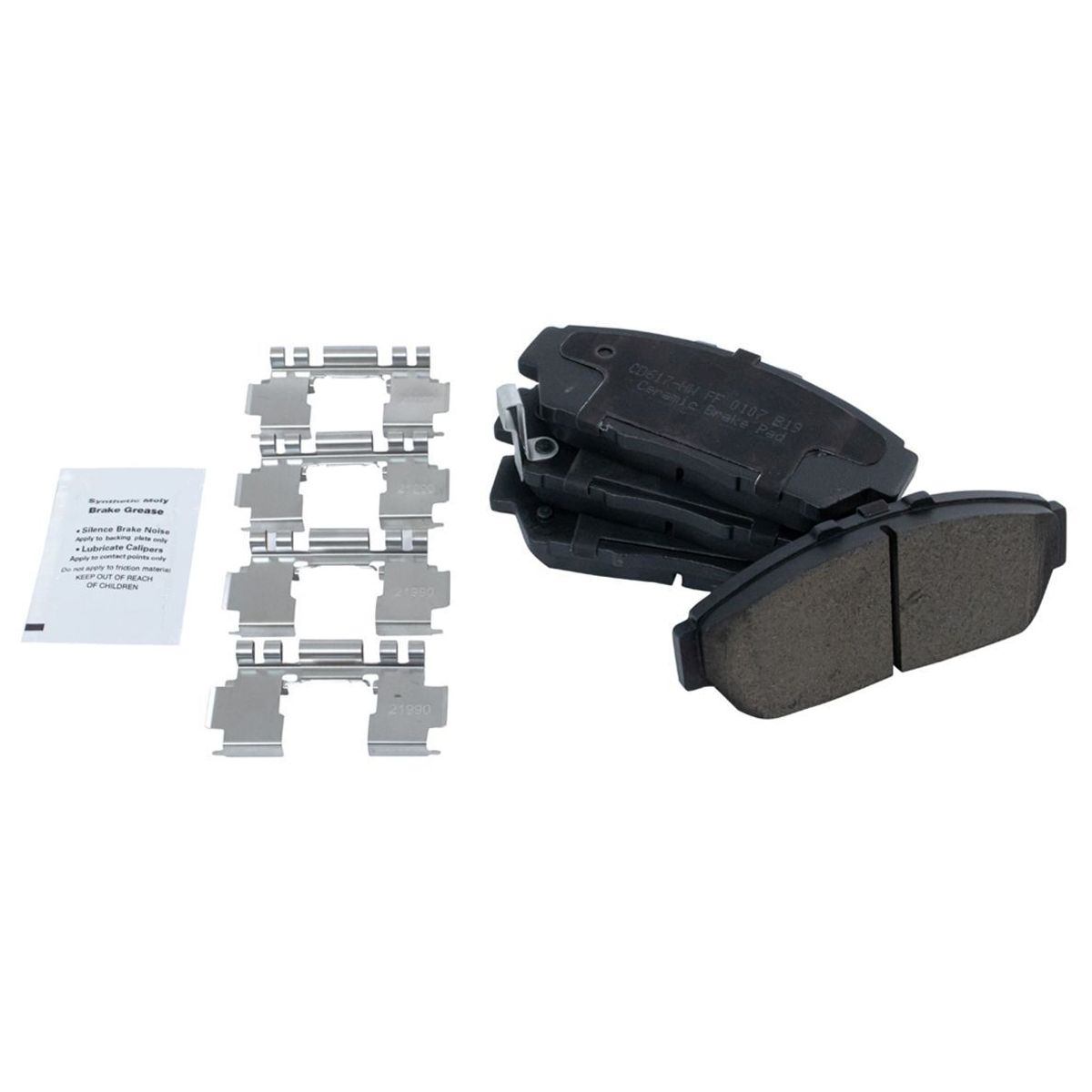 For Acura Integra Honda Civic Posi Ceramic Brake Pad Set Front & Rear Kit