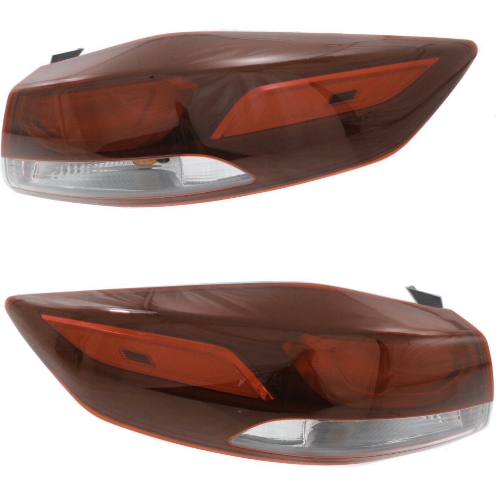 Tail Light For Hyundai 2017-2018 Elantra Sedan Set Of 2 Left And Right Outer