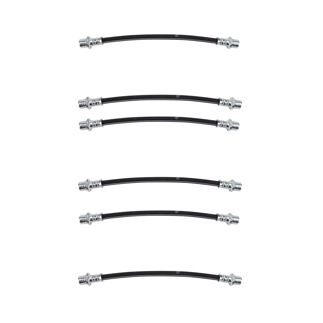 3 Sets Of - For 03-08 Vibe 02-08 Corolla 03-08 Matrix 01-06 Prius Rear Brake Hose