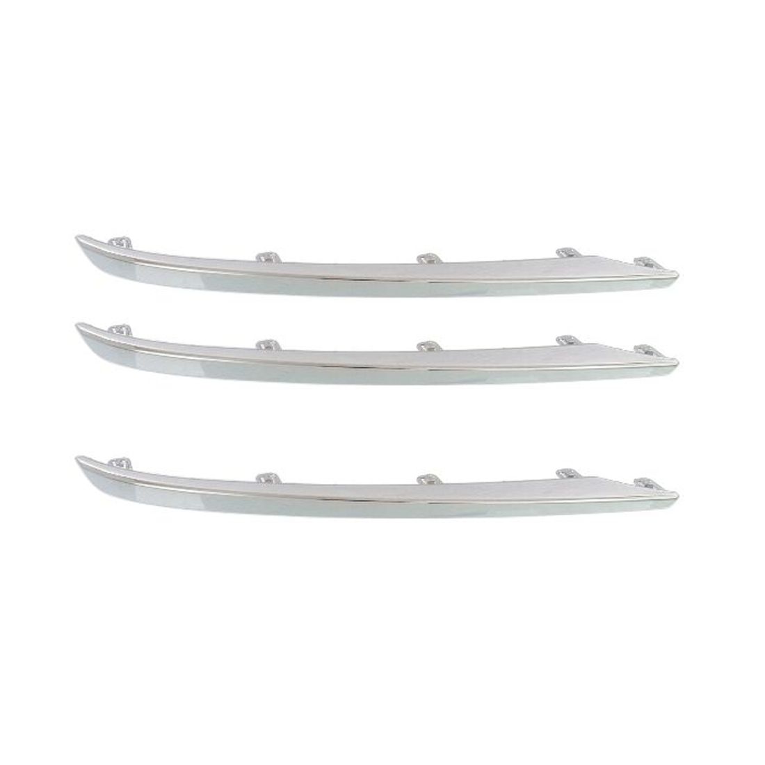 3 Sets Of - Bumper Trim For 2015-2017 Acura TLX Sedan Front Bumper Molding LH Outer