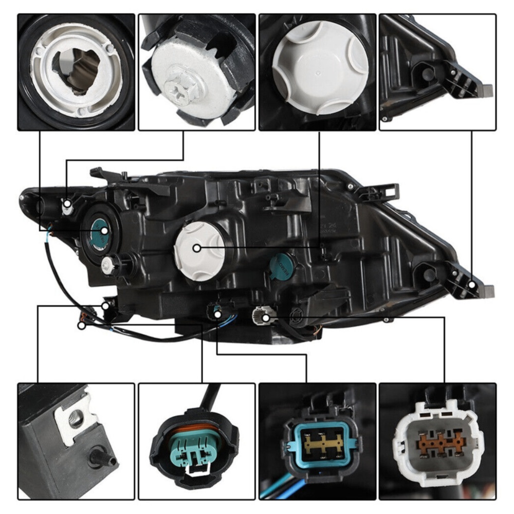 Projector Headlight Headlamp Driver Left Side For 2017-2019 Rogue Sport Utility