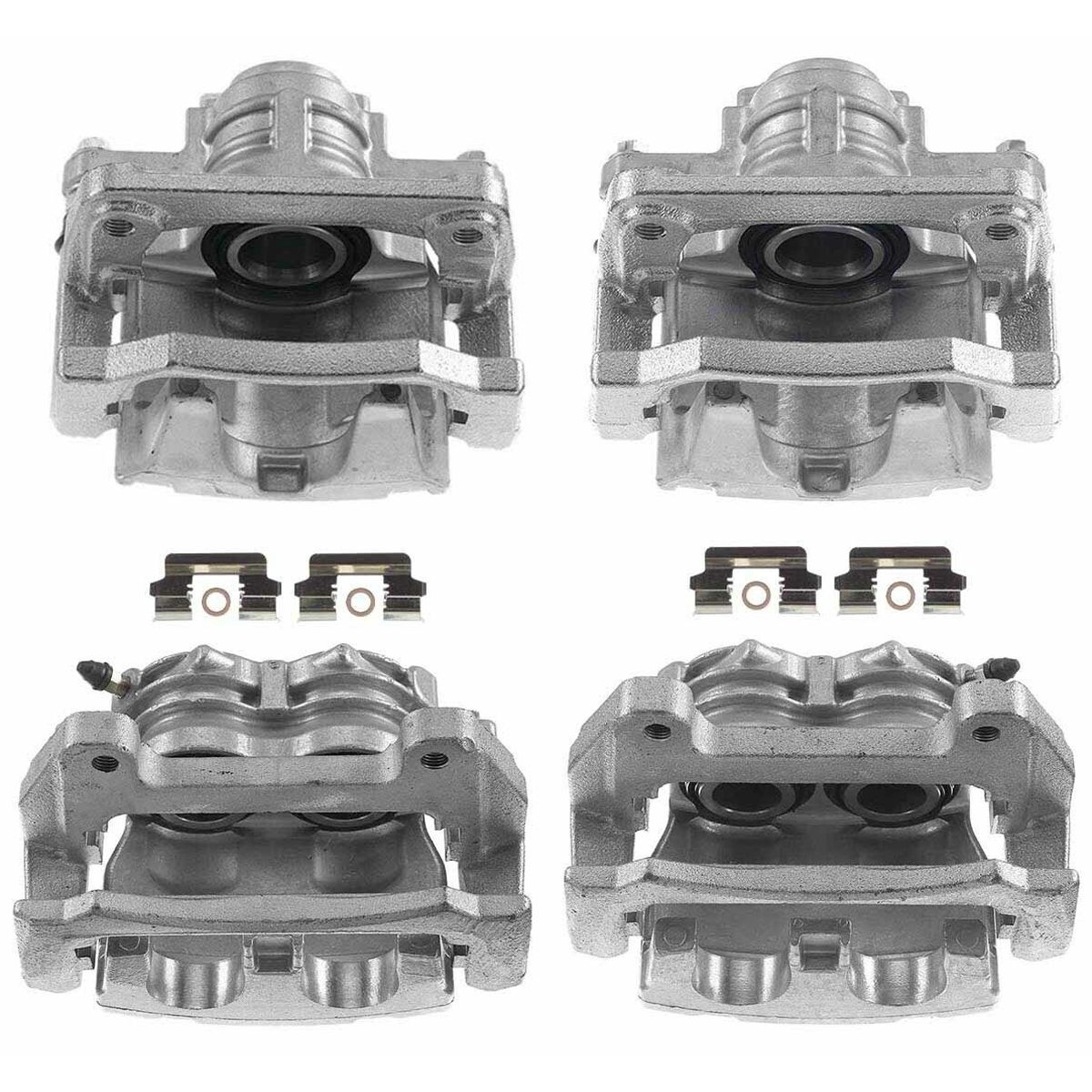 4x Brake Caliper W/Bracket For Pontiac 08-09 G8 Front & Rear & Left & Right