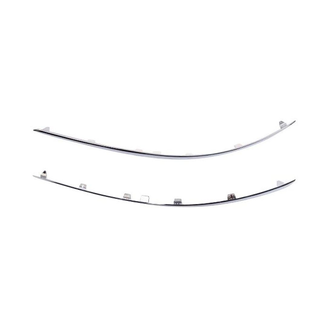 2X Front LH&RH 2008-2011 C300 2008-2011 C350 2008-2011 C63 AMG Outer Bumper Trim