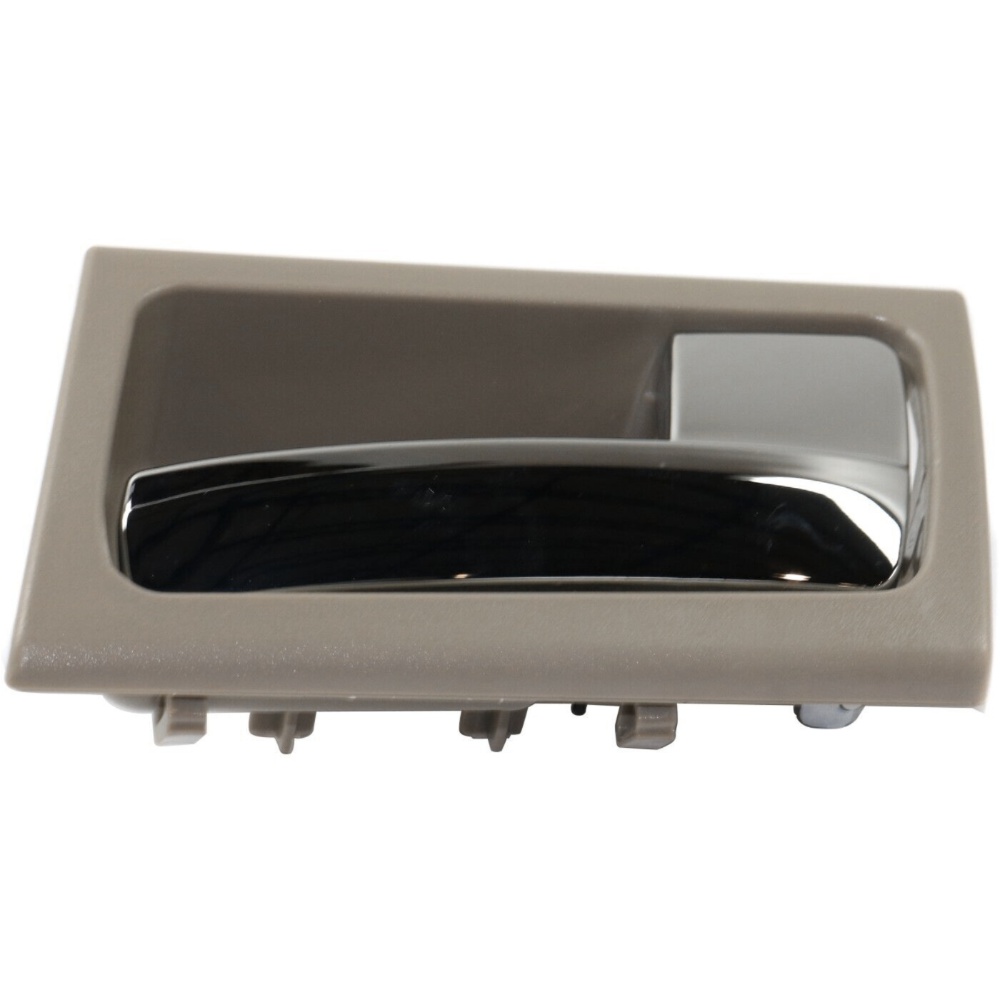Door Handle Set For 2003-11 Ford Crown Victoria Front/Rear Gray W/Chr Lvr 2-Pcs