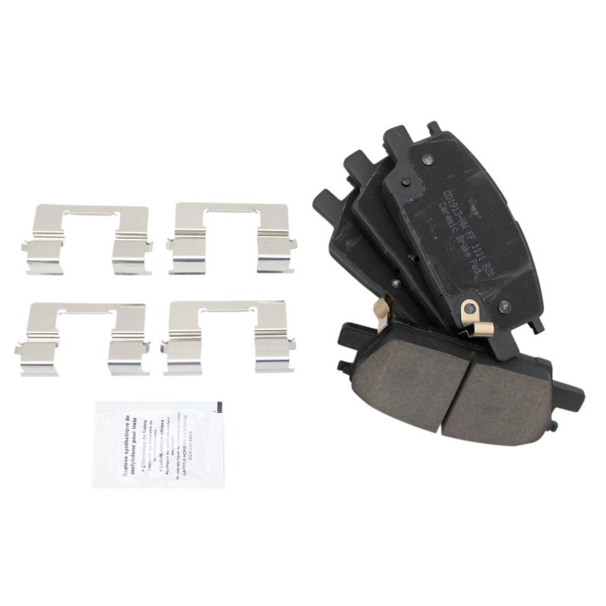 For 2018-2019 Buick LaCrosse Avenir Front Brake Calipers Ceramic Pads & Rotors
