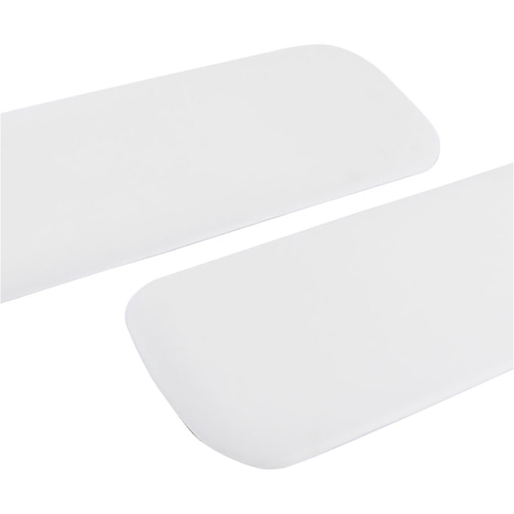 4 PCS - Car Rubber Front Rear Corner Bumper Guard Or Sticker White Pcs