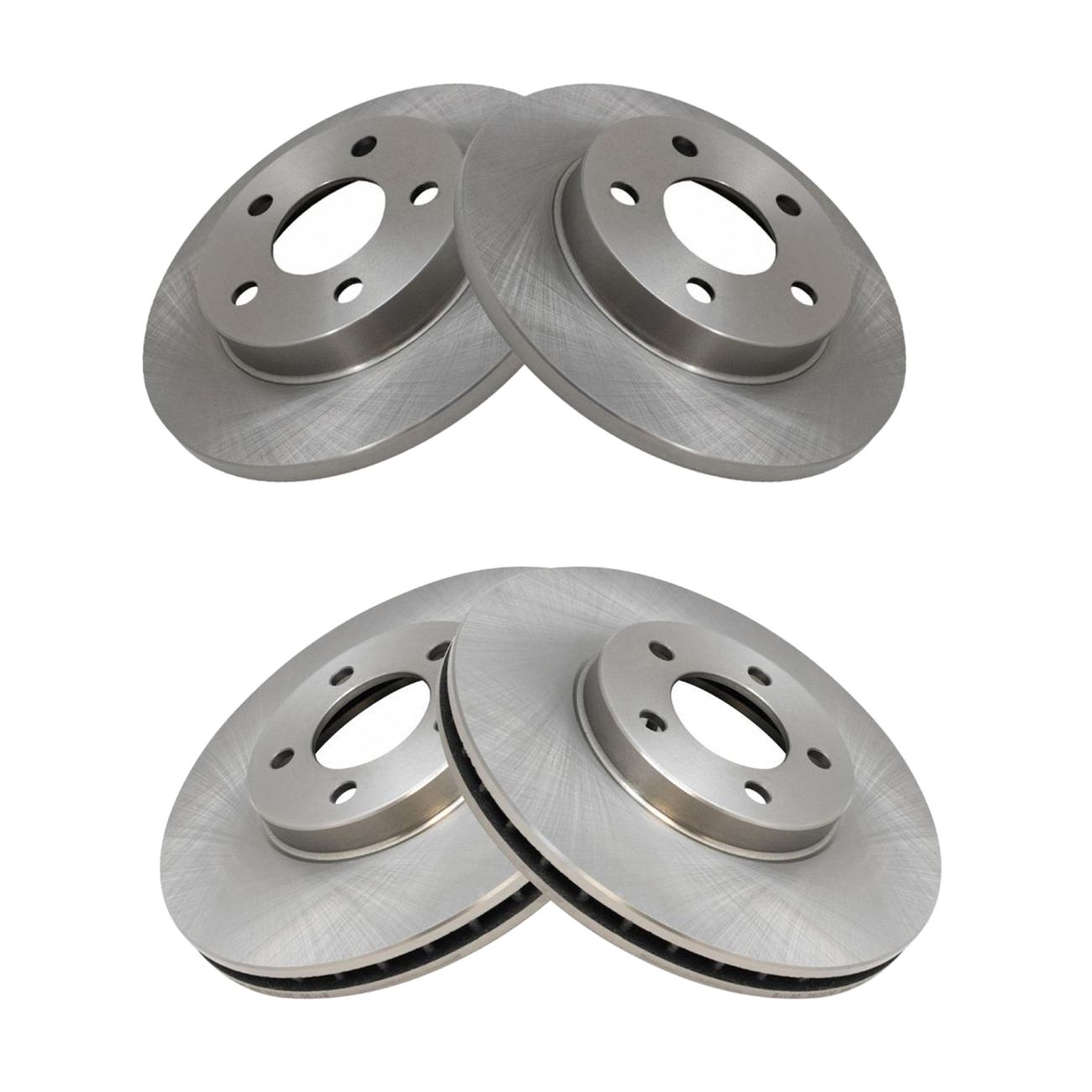 Front & Rear Disc Brake Rotor Kit For Taurus Sable Continental