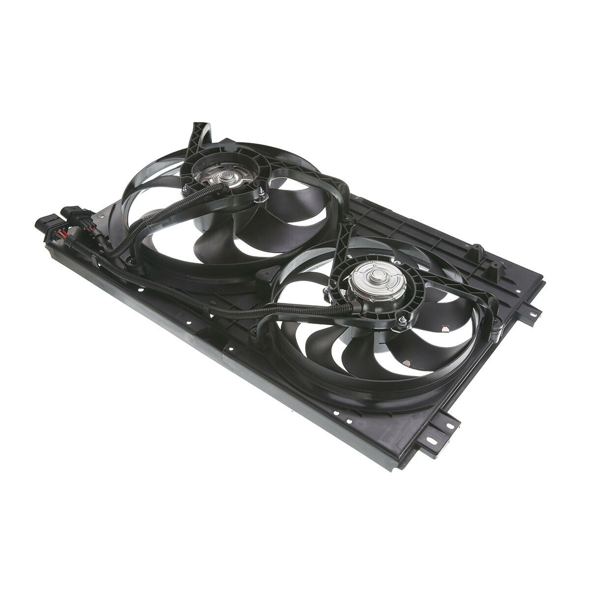 Radiator Cooling Fan Assembly W/ Motor For Clasico Golf Jetta Quattro TT