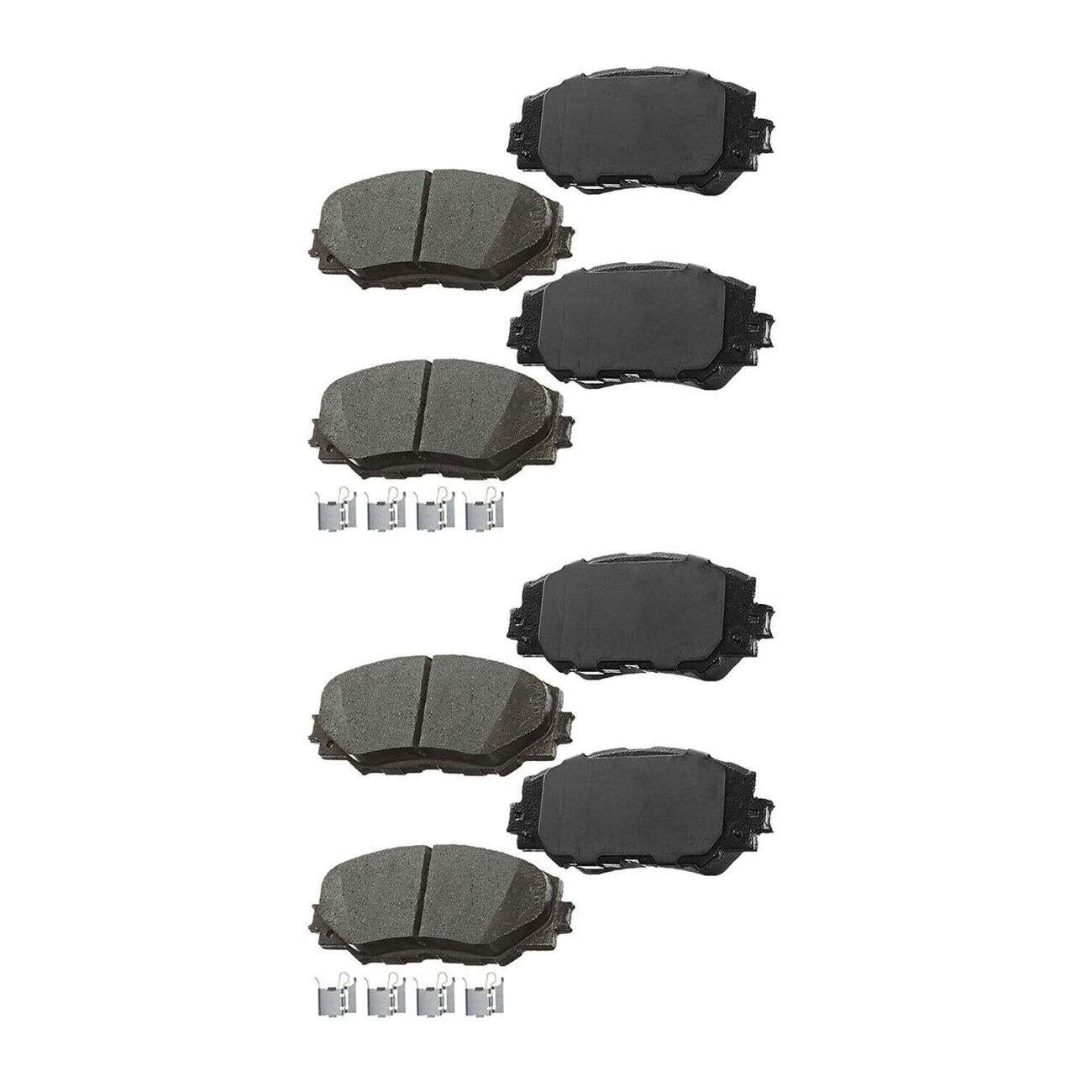 2 Sets Of - For 2006 2007 2008 2009 2010 2011 2012-2018 Toyota Rav4 Front Ceramic