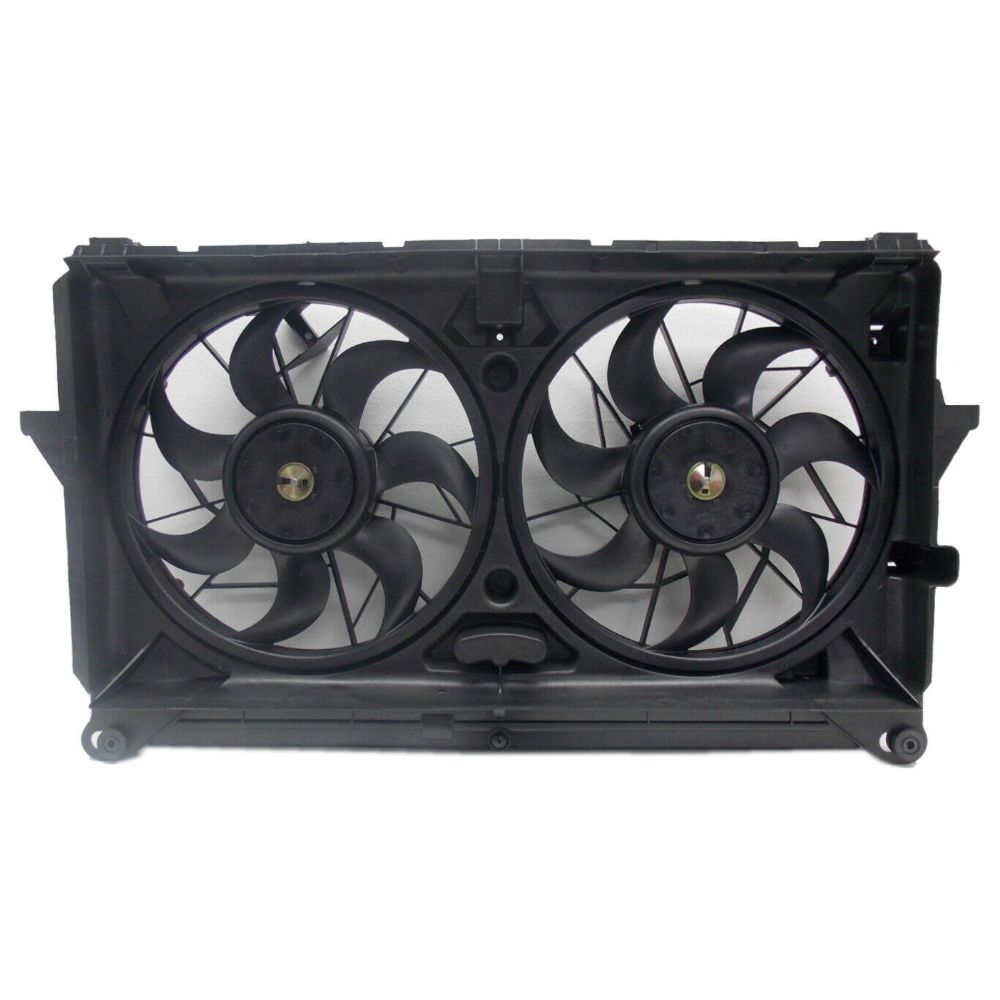 Radiator And Condenser Fan For Cadillac Chevrolet GMC GM3115211
