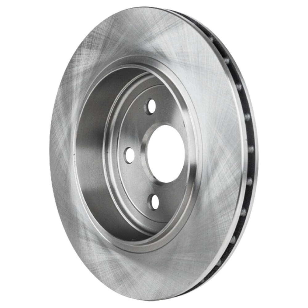 Brake Disc Brake Pad For Dodge 17-20 Durango Rear Solid 2-Wheel Set