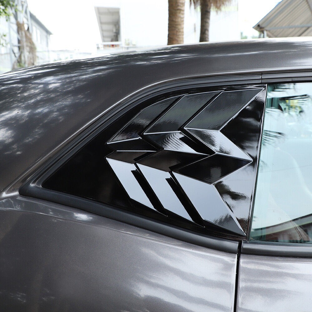 Quarter Side Window Scoop Louvers Cover Vent