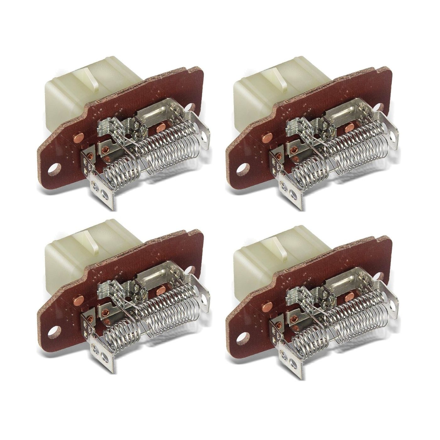 4 Sets Of - A/C Blower Motor Resistor For Ford F-250 F-350 Super Duty E-150 E-250