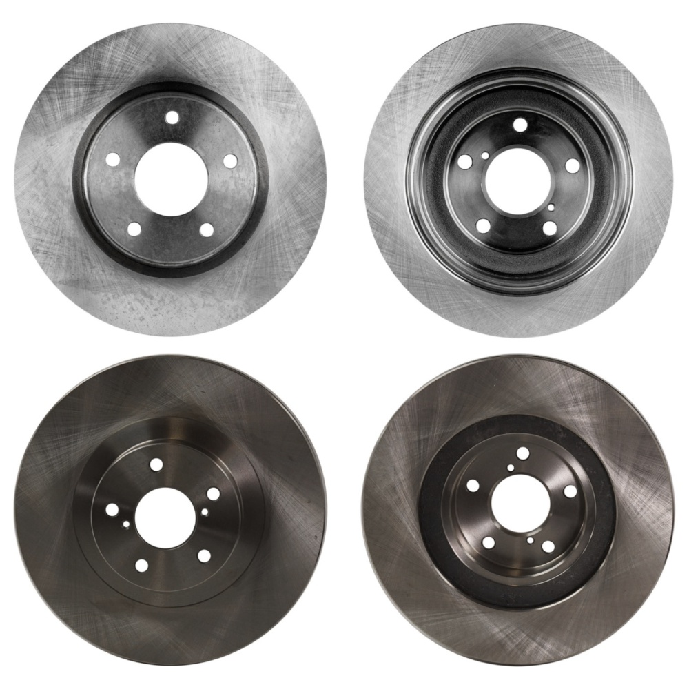 Front And Rear Brake Rotors For 9-2X Forester Impreza With Rear Disc Brake