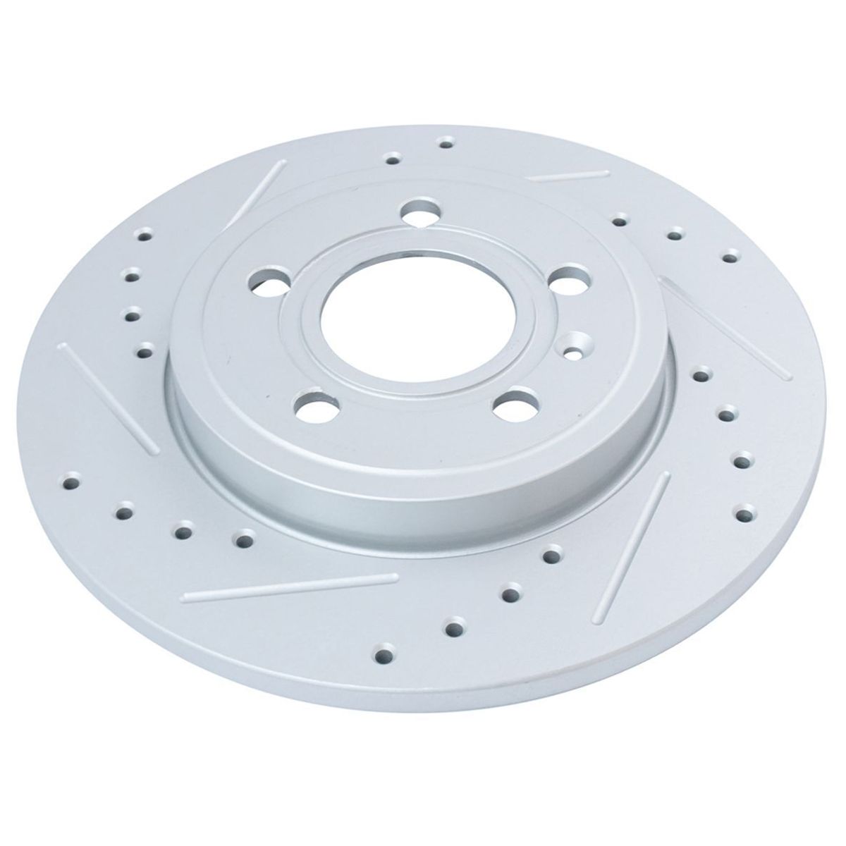 For 2005-2009 Audi A4 Quattro Cabriolet Convertible Drilled Brake Rotor Set