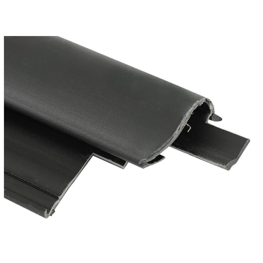 For Cadillac 2002-2006 Escalade Set Of 2 Front Outer Window Sweep Pair Black