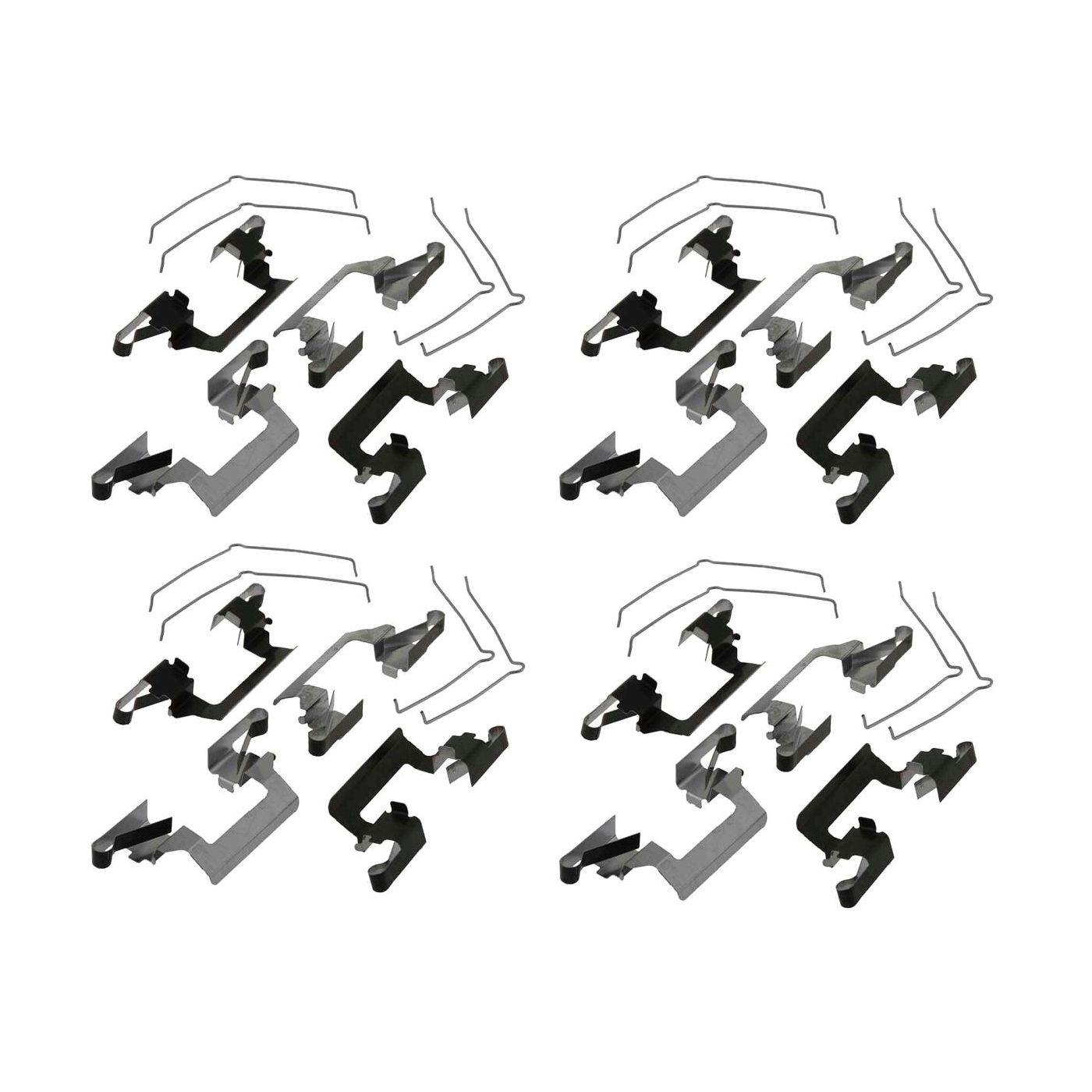 4 Sets Of - For 96-04 Pathfinder SE Disc Brake Hardware Kit-Pad Installation Kit