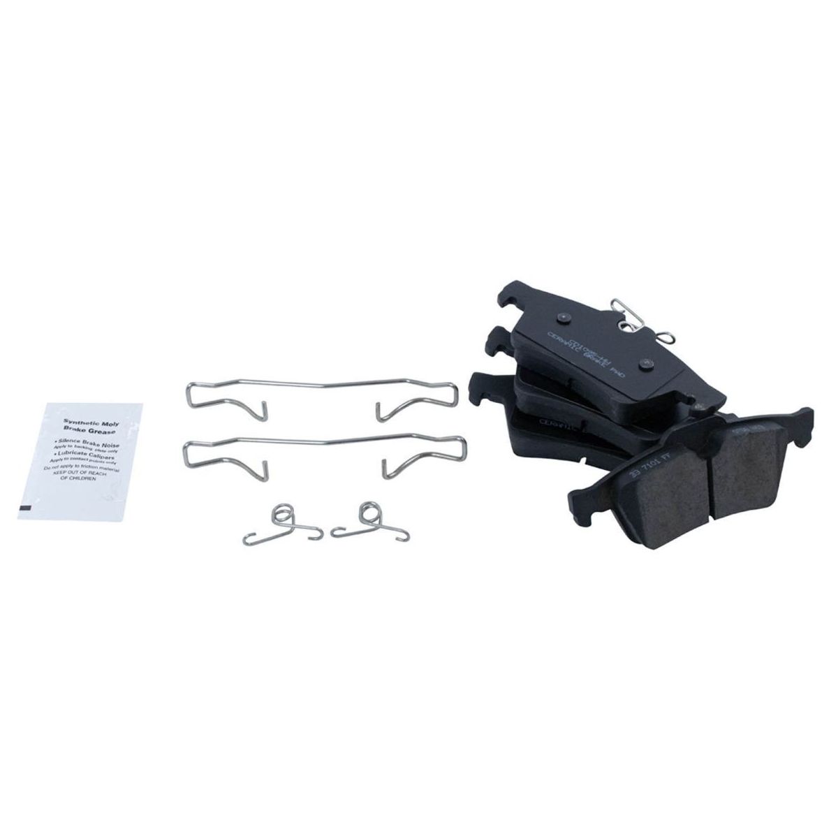 For 14-21 Ford Transit Connect XL Front & Rear Ceramic Brake Pad Set Kit W/
