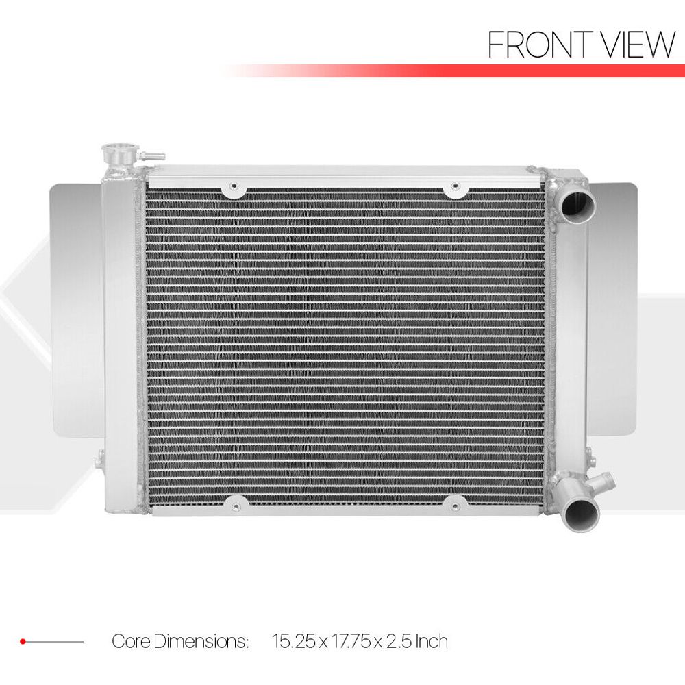 For 1971-1974 RX-2 Base A86536-3967XRAR SA [TRI ROW CORE] Aluminum Radiator