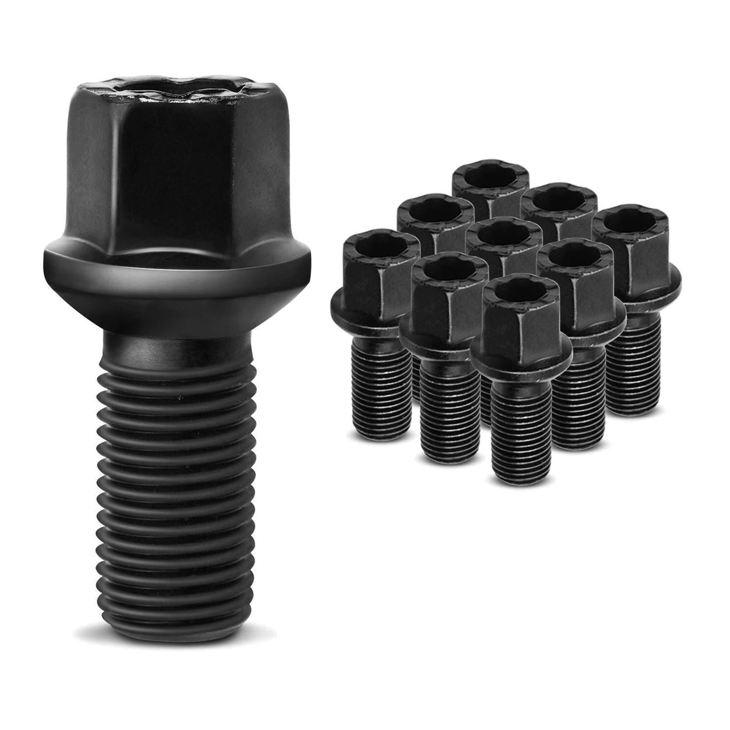 20 PCS - M14-1.5 Wheel Lug Stud For Audi A4 96-20 A5 A6 VW Beetle Golf Jetta Passat