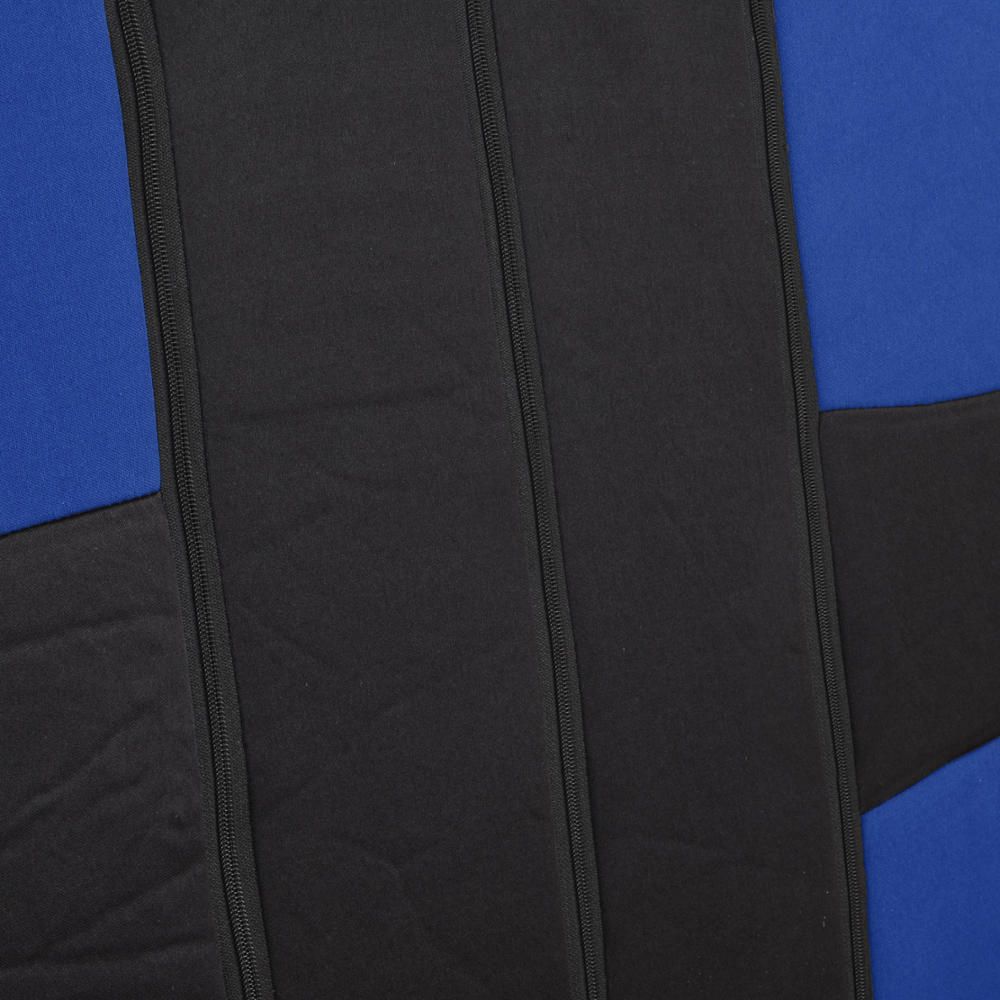 Car Seat Covers For Nissan 1982-2015 Sentra 2 Tone Blue & Black W/Split Bench