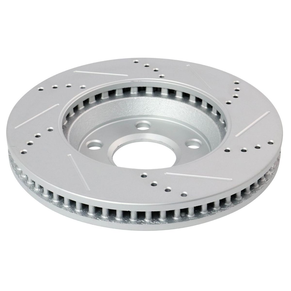 For 2005 Relay 2 Brake Rotor Drilled & Slotted Coated & Ceramic Pad Front Set