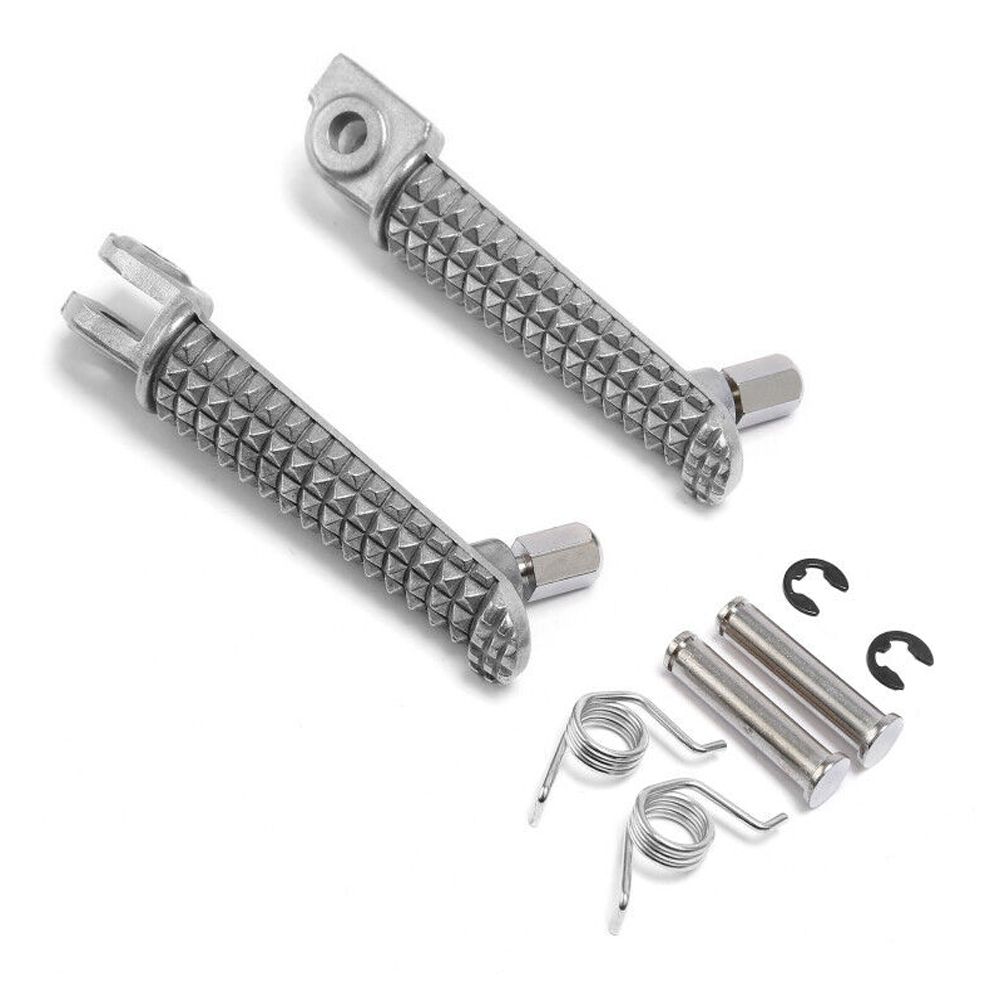 Front Footpegs Peg Footrest For 2006-2009 Yamaha YZF R6S Yzf R6S
