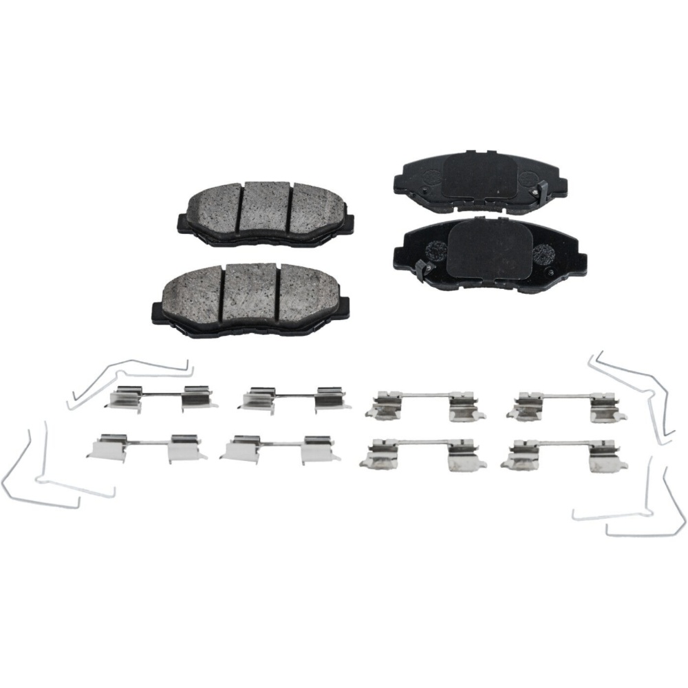 Front Ceramic Brake Pad Set For 2003-2017 Honda Accord 2013-2020 Honda Civic