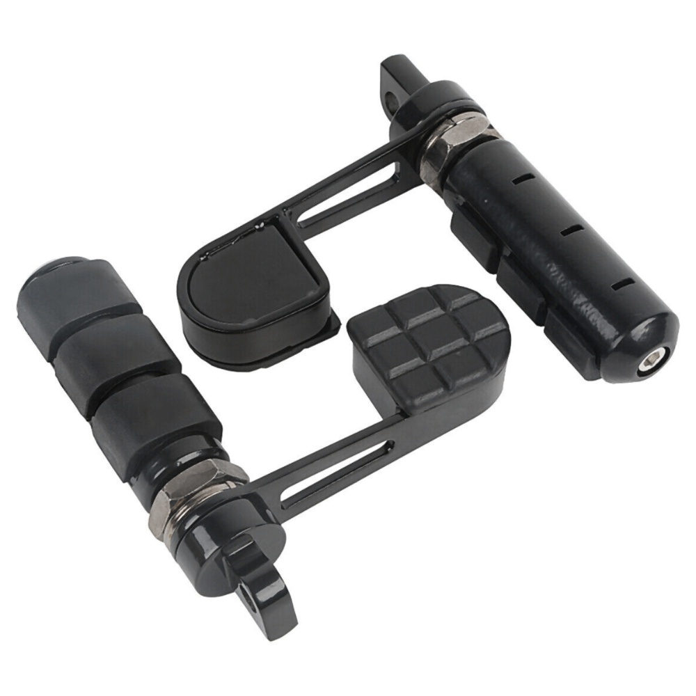 Vibration Stirrup Heel Foot Rest FootPegs For 2004-2011 Harley-Davidson