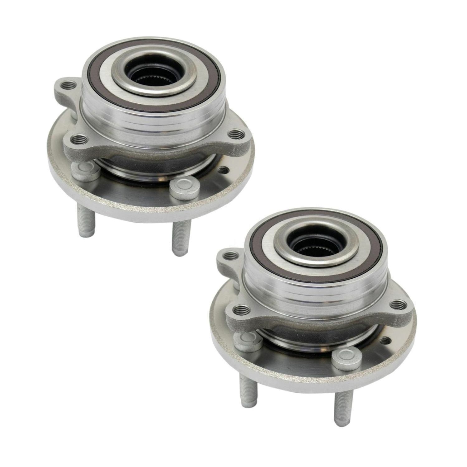 Front Wheel Bearing & Hub Assembly Pair For Ford SHO Police