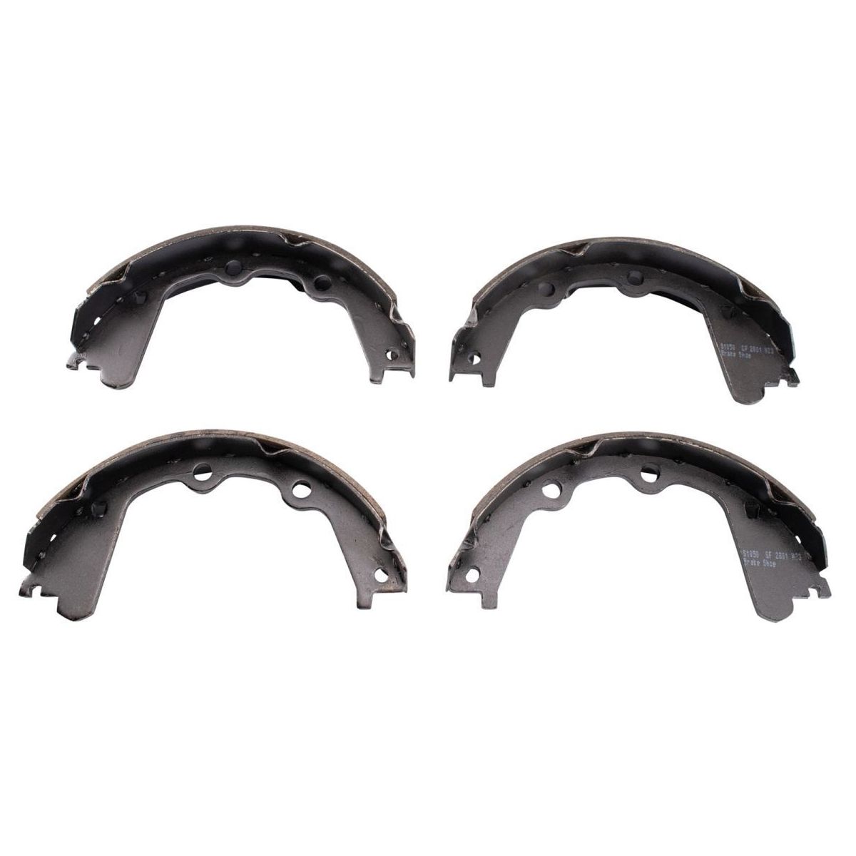 For Chevrolet 15-19 Silverado 2500 HD High Country Rear Parking Brake Shoe Set