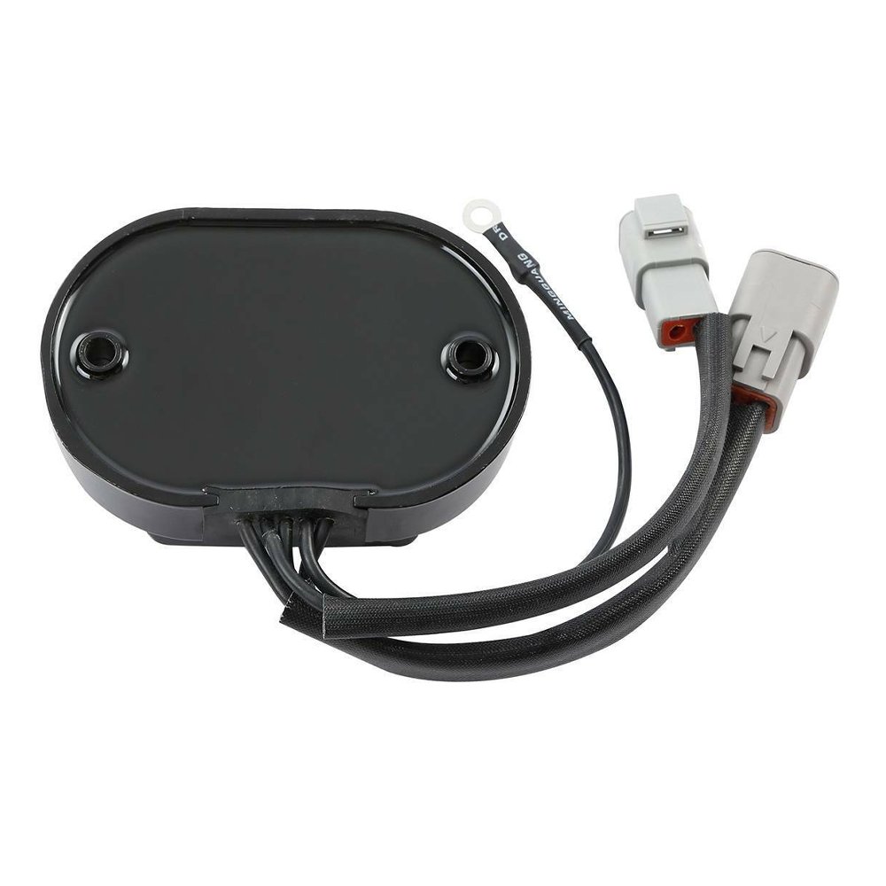 Black Voltage Regulator Rectifier Fit For Harley-Davidson Harley Softail Deluxe