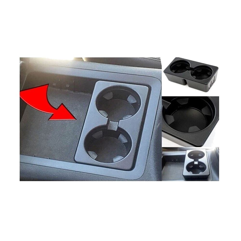 2 Sets Of - For 2007-2014 Tahoe GMC 2007-2013 Sierra 1500 Dual Console Cup Holder