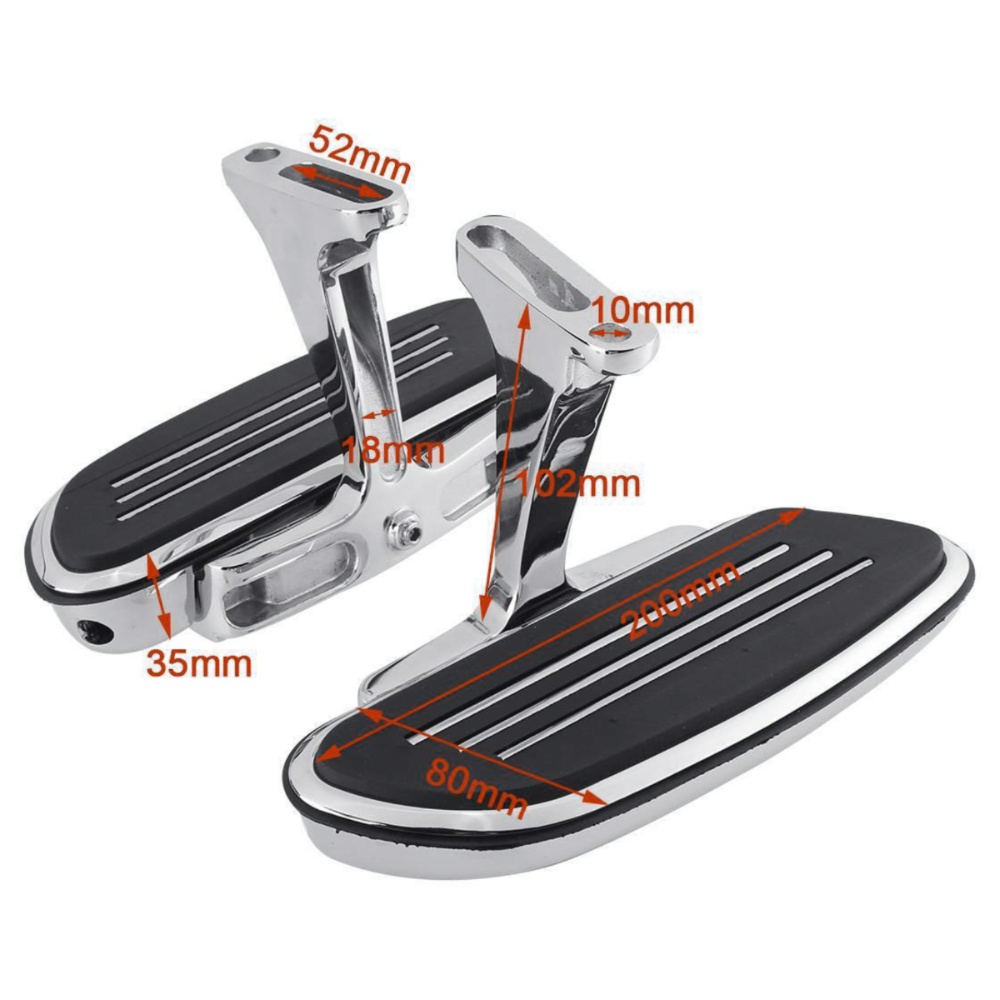 Pegr Passenger Foot Floor Board For 1993-2020 Harley-Davidson