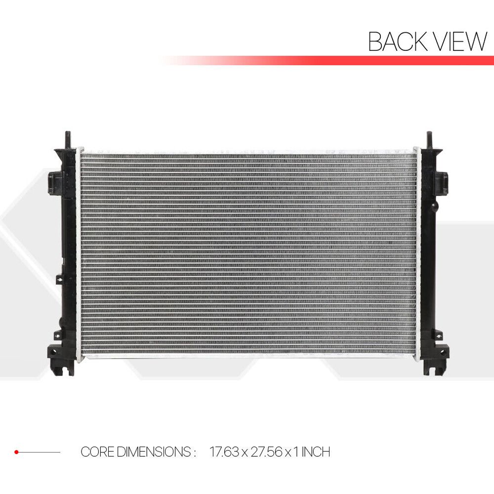 For Chrysler A86536-87131ARMEO Aluminum Factory Replacement Radiator-13178