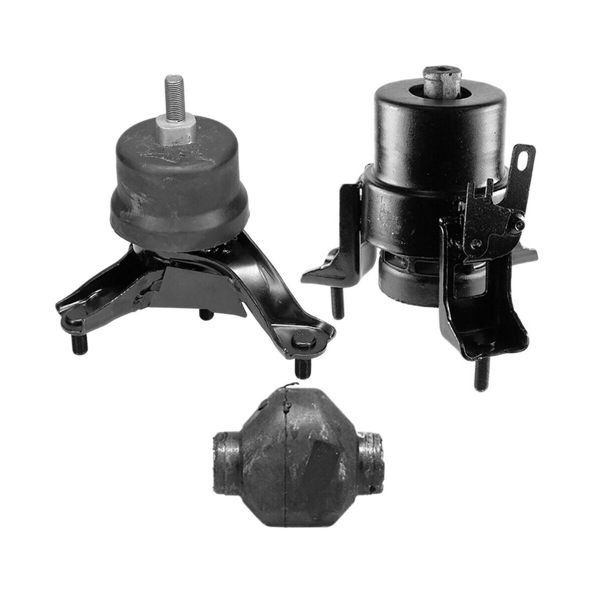 Rear Hyd. Front & Right Engine Mounts 3pcs Set Fits FWD