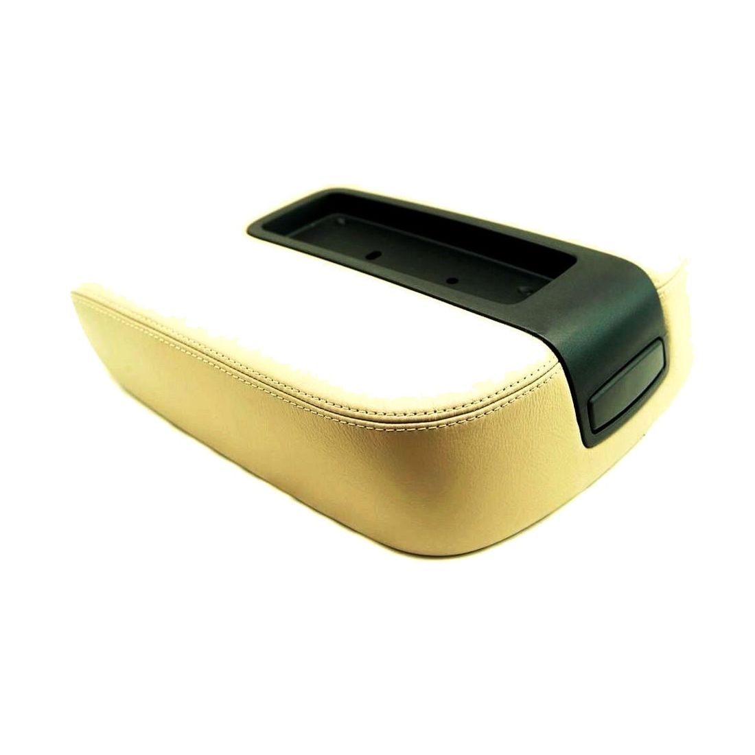 Center Console Armrest Leather Synthetic For Chevy Tahoe Suburban 07-13 Beige