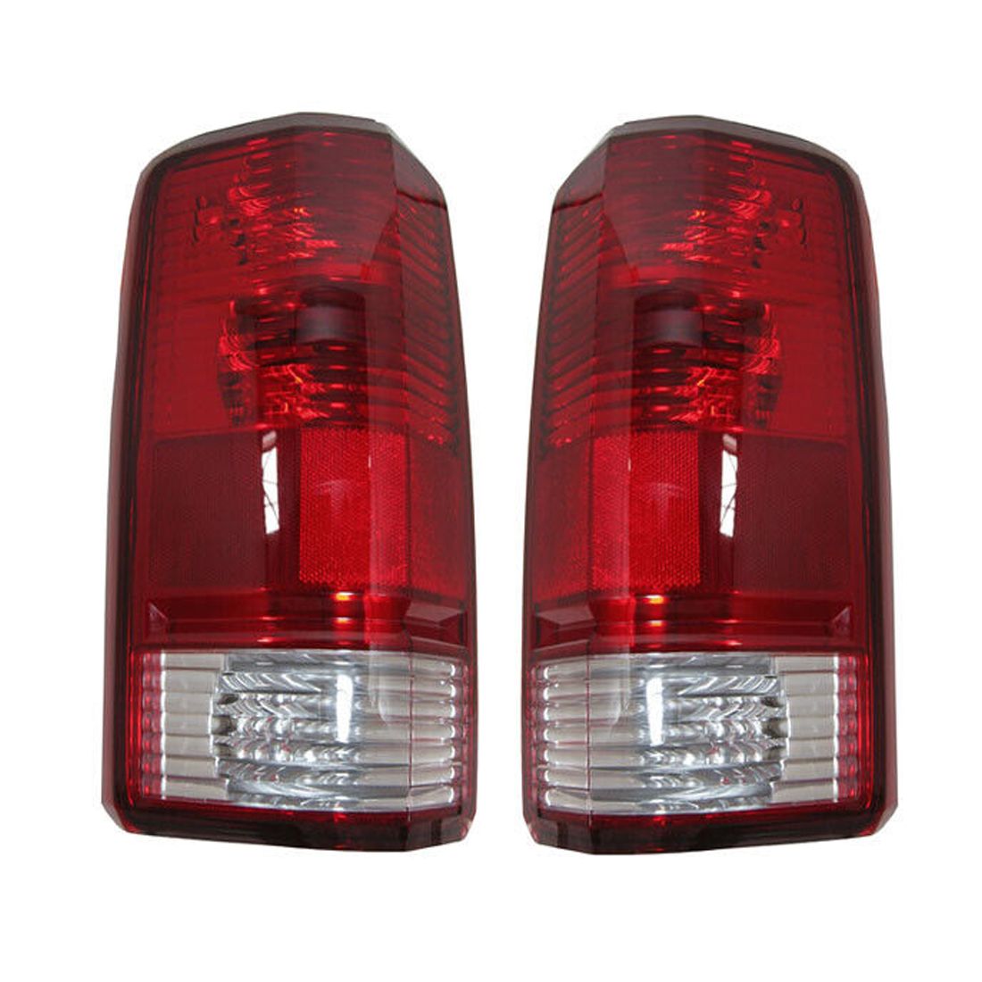 For 07-11 Nitro Taillight Taillamp Rear Brake Light Lamp Lens Housing Set Pair