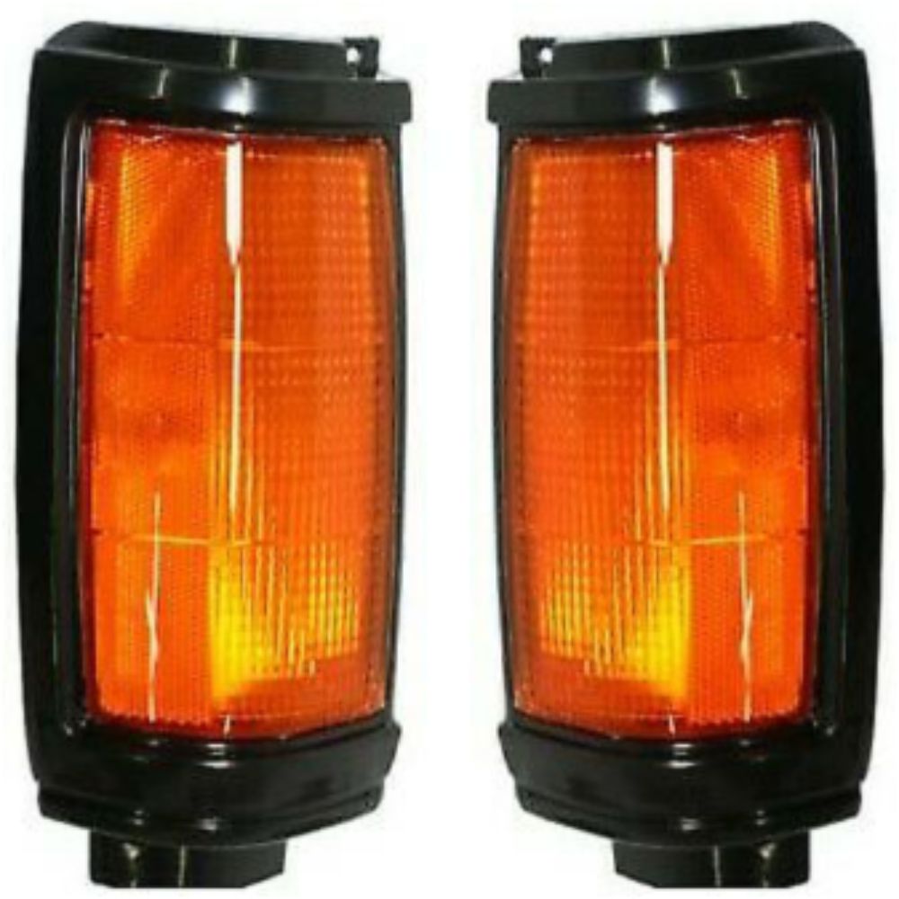 Pair Corner Lights Lamps Set Of 2 Left-and-Right For Ram Van 50 Pickup LH & RH