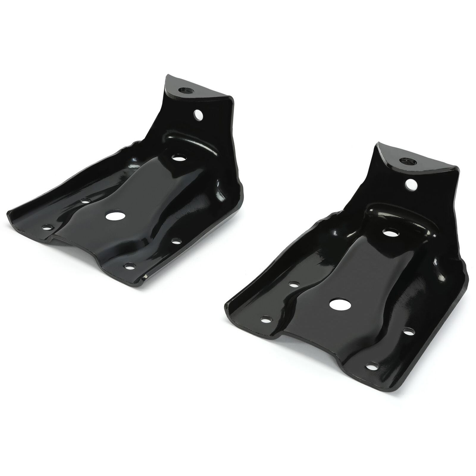 2pcs Rear Leaf Spring Hanger Shackle Bracket Kit For Chevy Silverado GMC Sierra